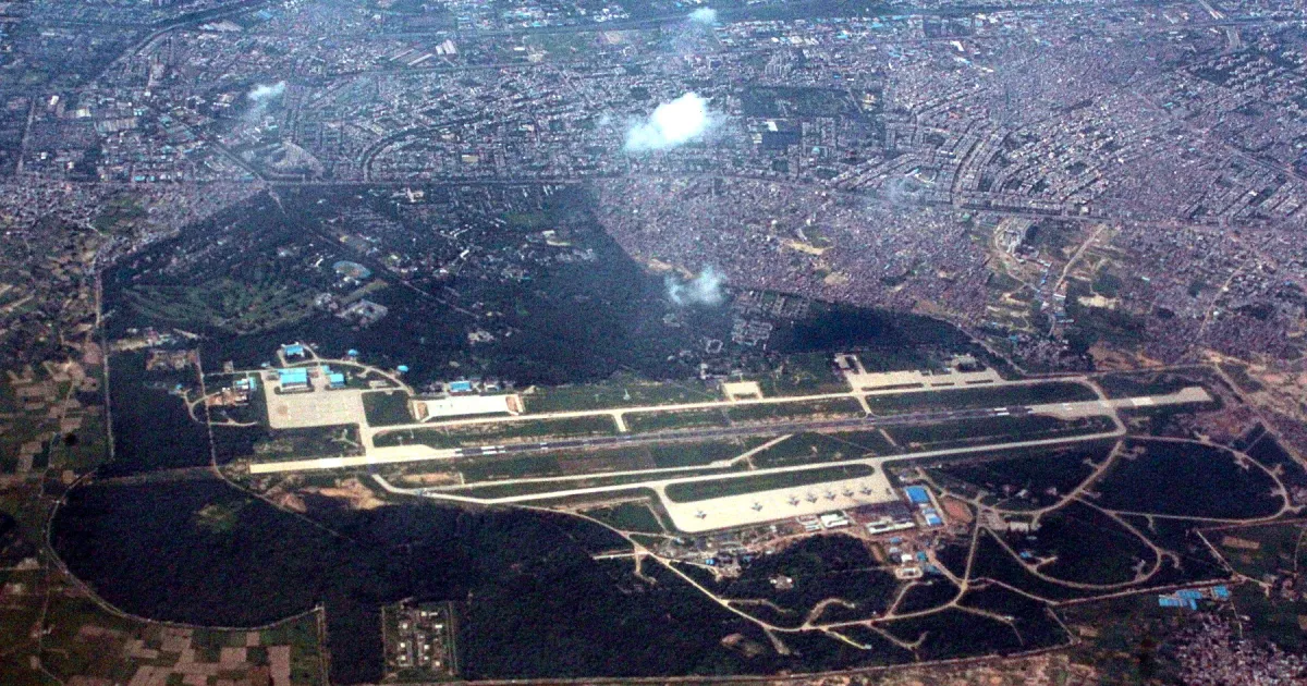 Hindon Airport — вид аэропорта