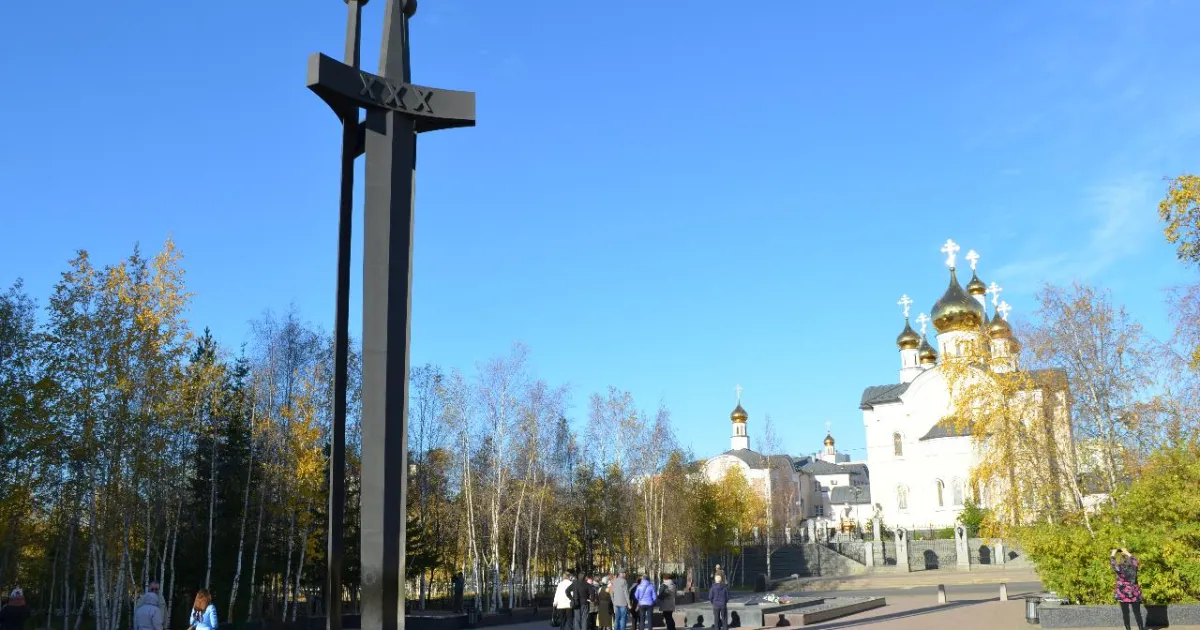 Мирный — вид города